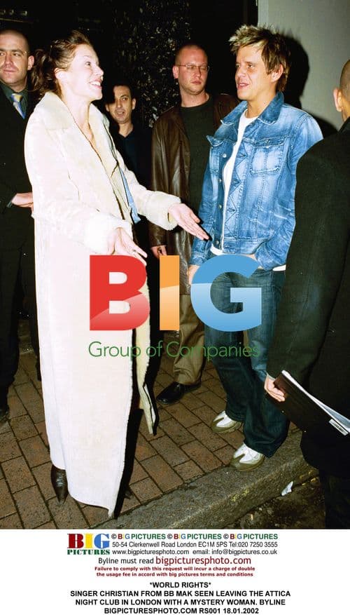 Christian from BB Mak seen leaving Attica Club