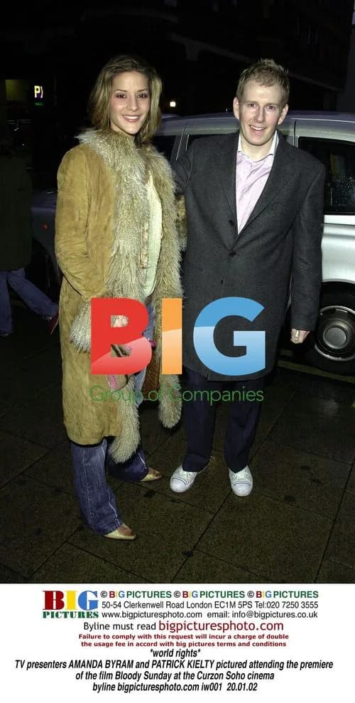 Amanda Byram and Patrick Kielty at 'Bloody Sunday' Premiere