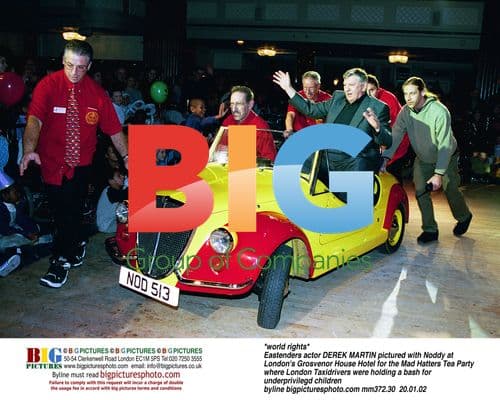 Eastenders Actor Derek Martin at Mad Hatters Tea Party