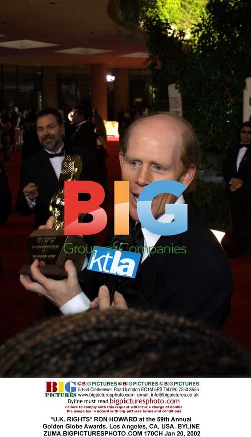 Ron Howard at 59th Golden Globe Awards