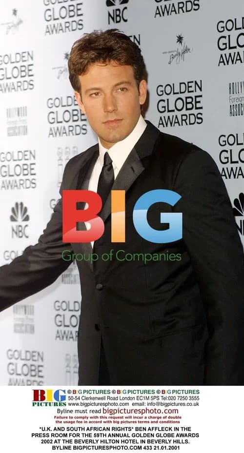 Ben Affleck at 2002 Golden Globes