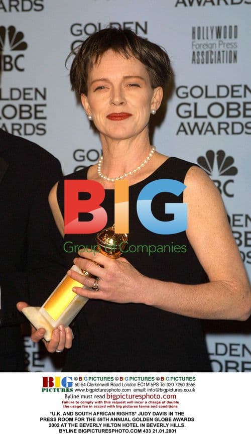 Judy Davis at 59th Golden Globes