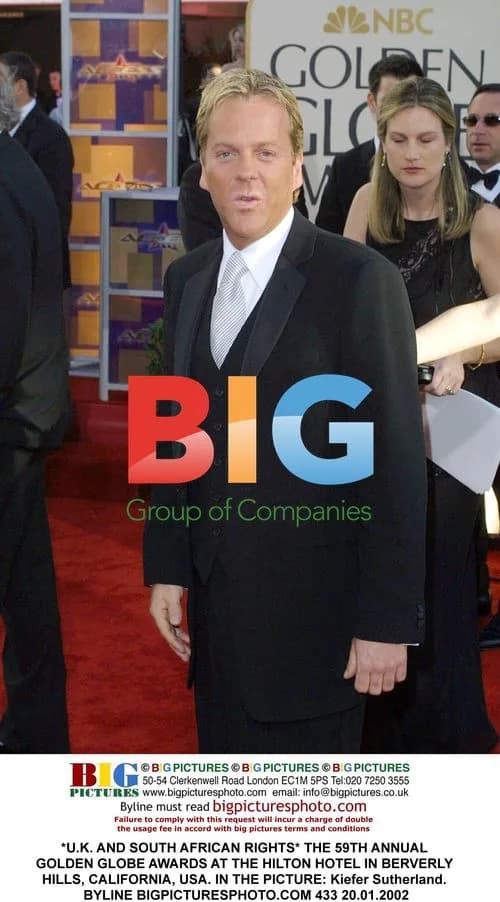 Kiefer Sutherland at 59th Golden Globes