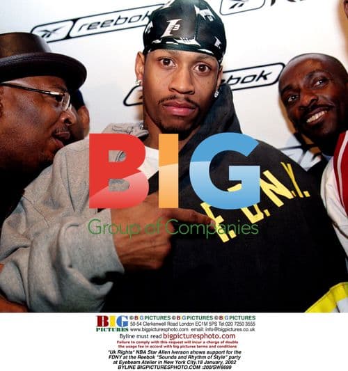 Allen Iverson at Reebok Party