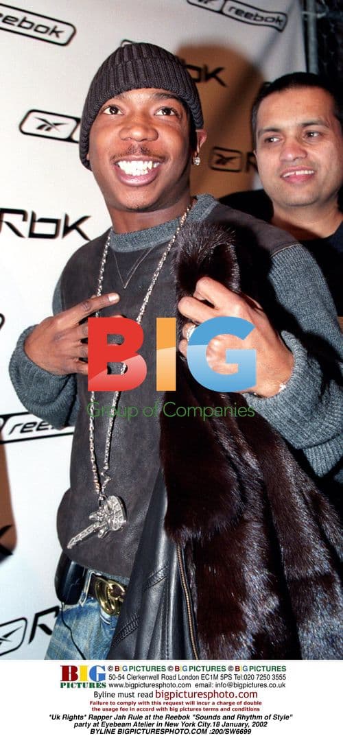 Jah Rule at Reebok Party in NY