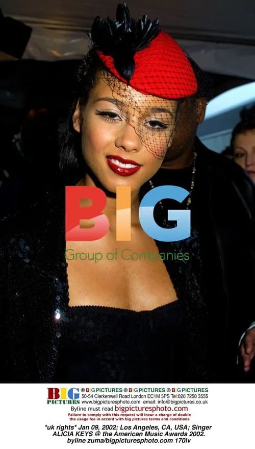 Alicia Keys at 2002 American Music Awards