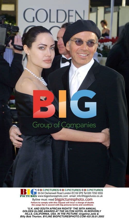 Angelina Jolie & Billy Bob Thorton at Golden Globes