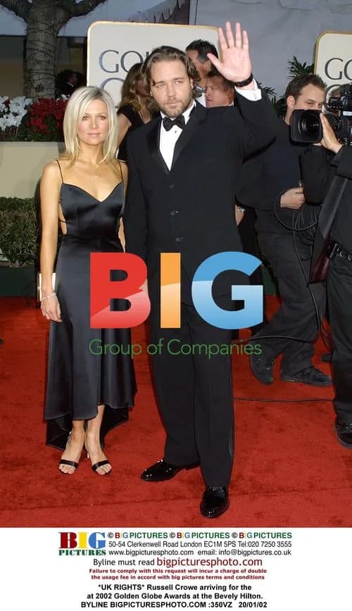 Russell Crowe at 2002 Golden Globes