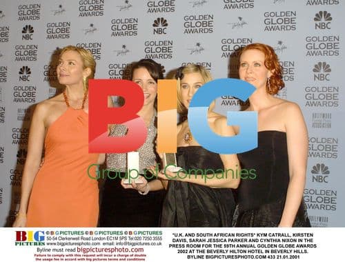 Golden Globe Awards 2002 Press Room