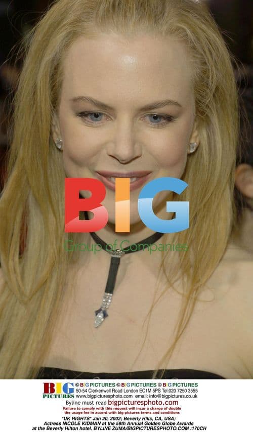 Nicole Kidman at 59th Golden Globes