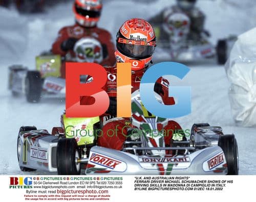 Schumacher Shows Driving Skills in Italy