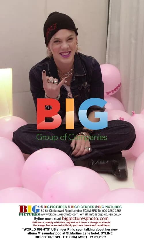 US Singer Pink Talks New Album at St.Martins Lane Hotel