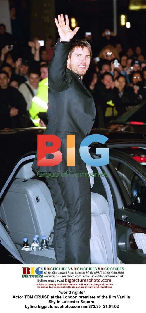 Tom Cruise at Vanilla Sky London Premiere