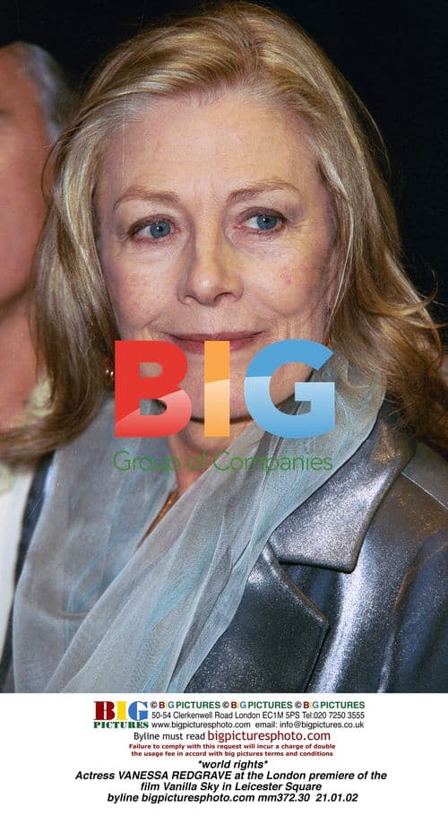 Vanessa Redgrave at Vanilla Sky Premiere