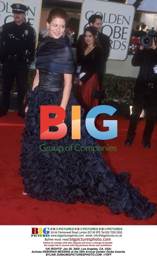 Deborah Messing at 59th Golden Globe Awards