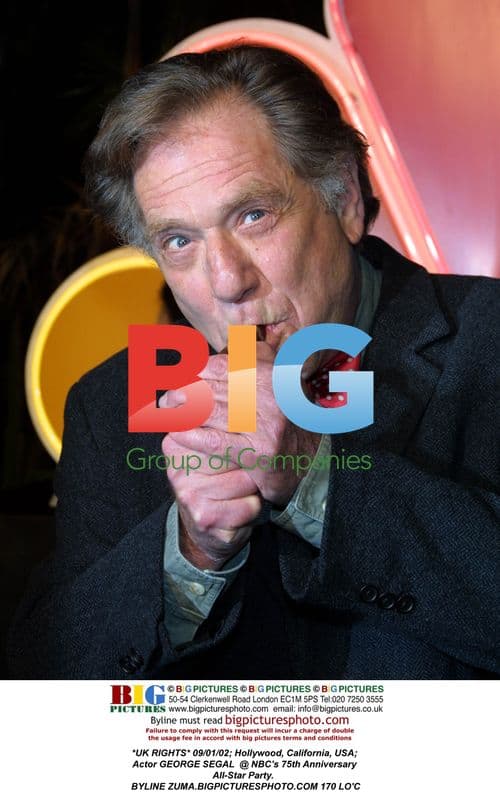 George Segal at NBC 75th Anniversary Party