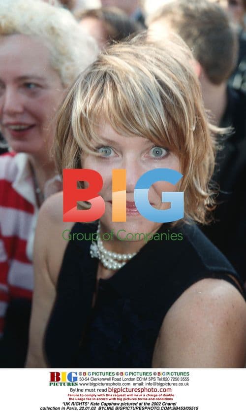 Kate Capshaw at 2002 Chanel Collection