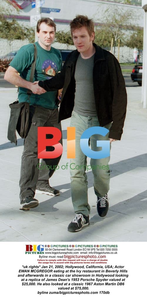 Ewan McGregor at The Ivy, Hollywood