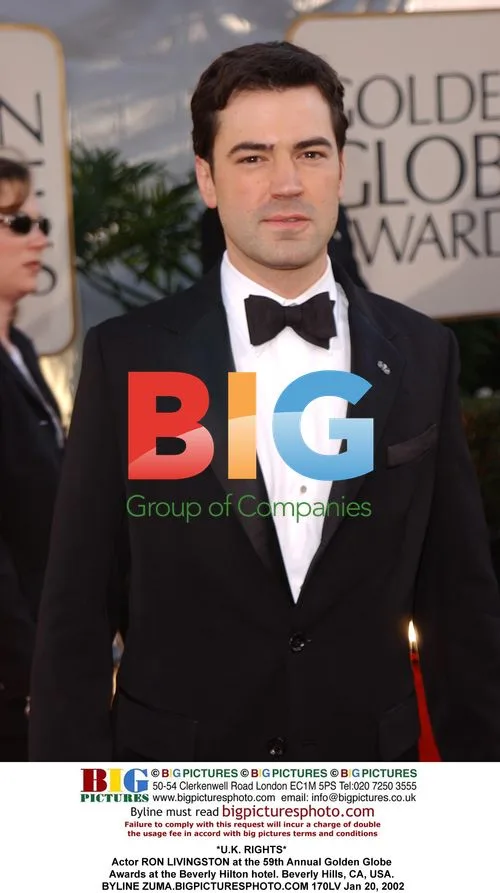 Ron Livingston at 59th Golden Globe Awards