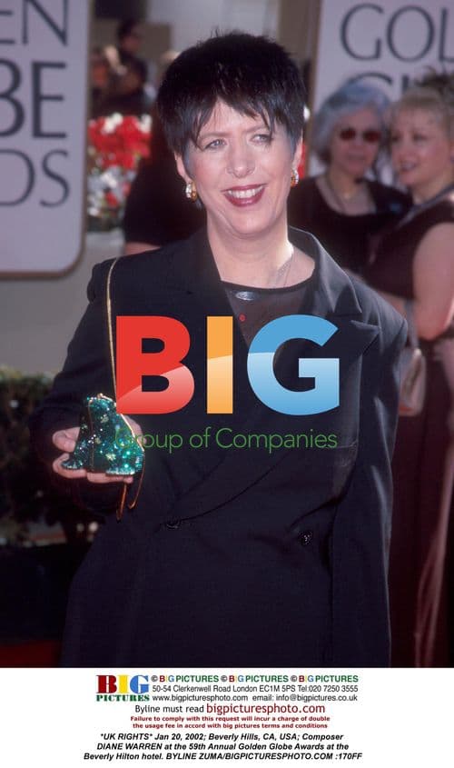 Diane Warren at 59th Golden Globes