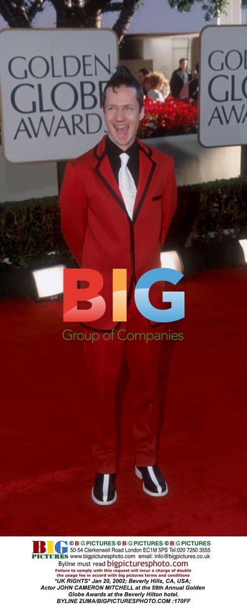 John Cameron Mitchell at 59th Golden Globes