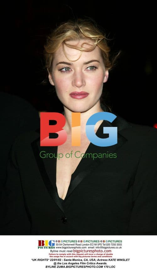 KATE WINSLET at Los Angeles Film Critics Awards