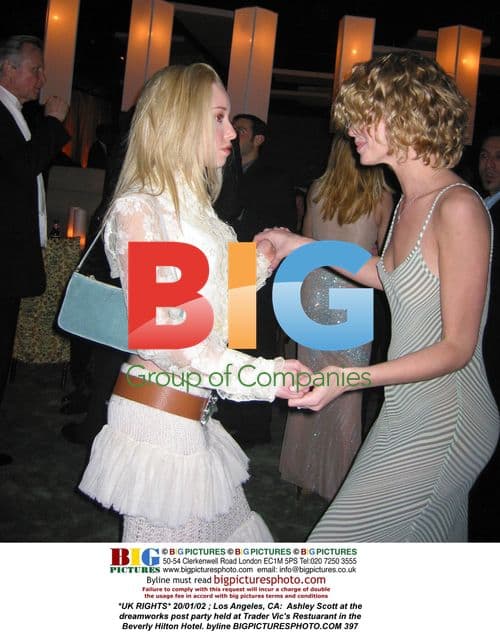 Ashley Scott at Dreamworks post party