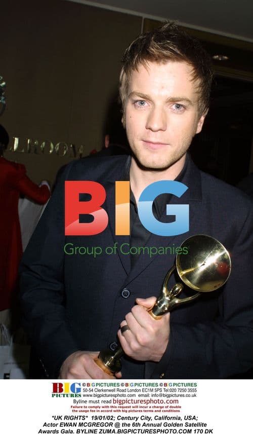 Ewan McGregor at Golden Satellite Awards Gala