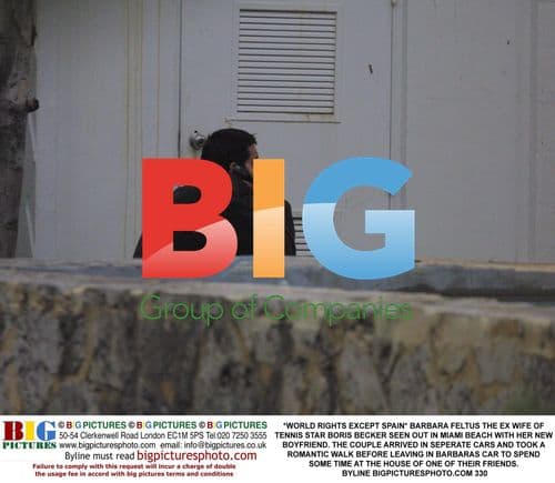 Barbara Feltus seen with new boyfriend in Miami