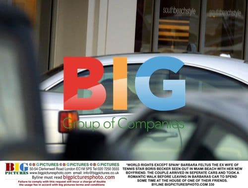 Barbara Feltus seen with new boyfriend in Miami