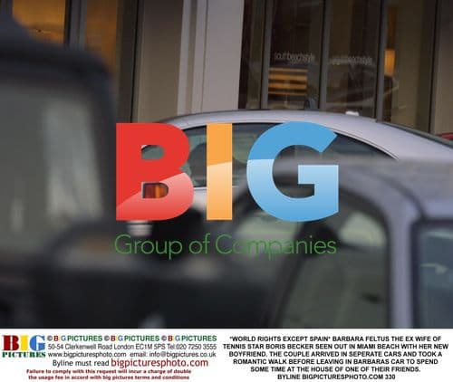 Barbara Feltus, ex-wife of Boris Becker, with new boyfriend in Miami