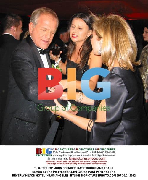 John Spencer, Katie Couric, Tracy Ulman at InStyle Golden Globe Post Party
