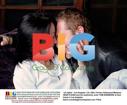 Heidi Fleiss and Tom Sizemore at Home