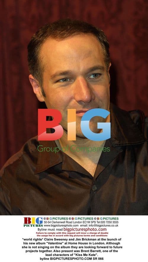 Claire Sweeney and Jim Brickman at album launch