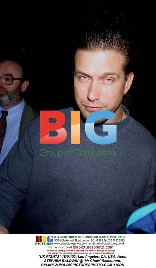 Stephen Baldwin at Mr Chow Restaurant