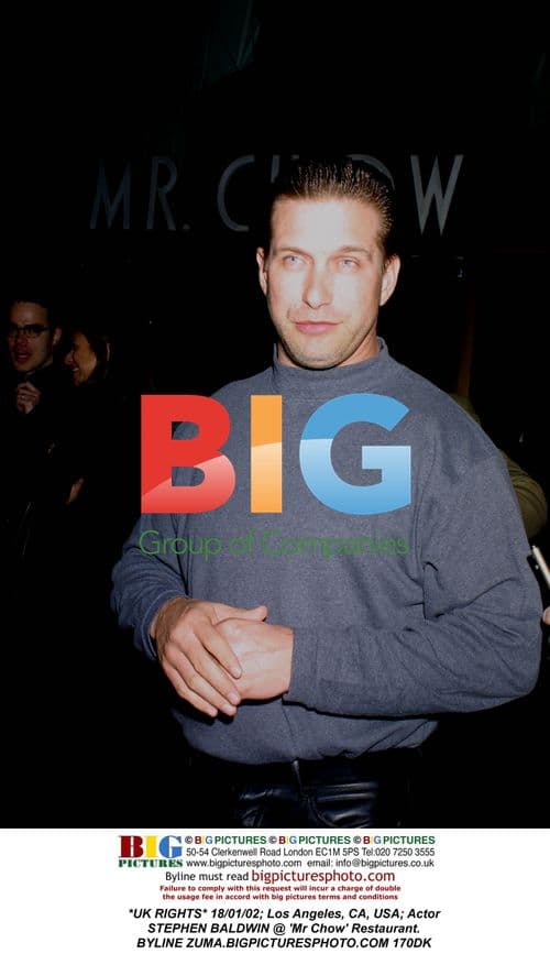 Stephen Baldwin at Mr Chow Restaurant