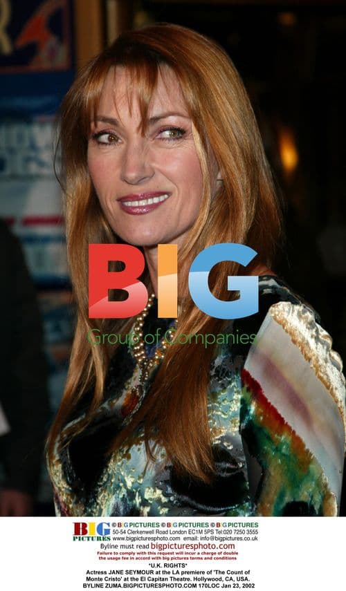 Jane Seymour at LA premiere of 'The Count of Monte Cristo'