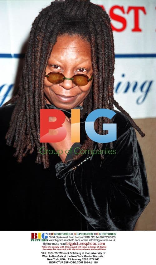 Whoopi Goldberg at University of West Indies Gala