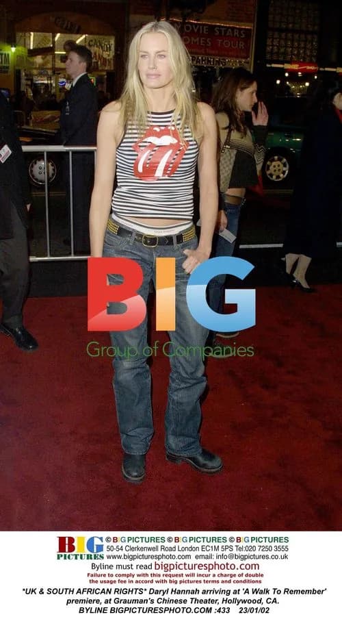 Daryl Hannah at 'A Walk To Remember' Premiere