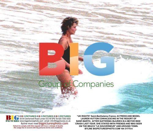 Lauren Hutton Convalescing in Saint-Barth