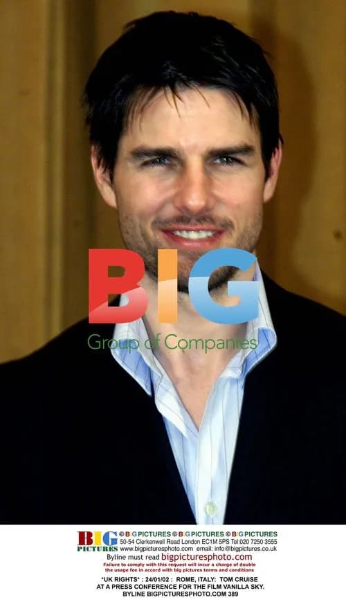 Tom Cruise at Vanilla Sky Press Conference