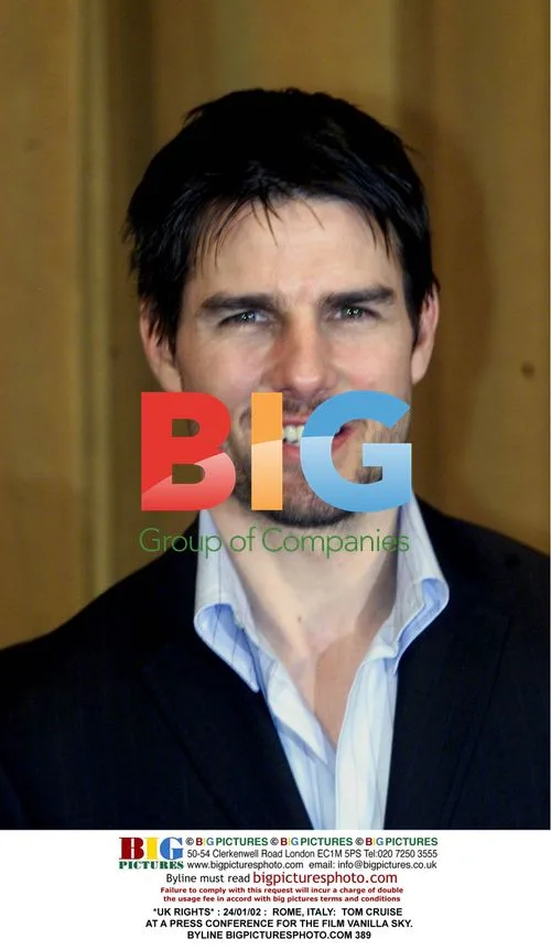 Tom Cruise at Vanilla Sky press conference