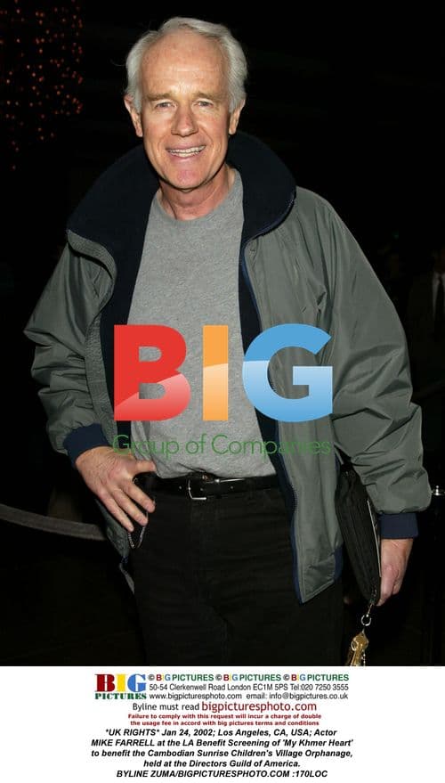 Mike Farrell at LA Benefit Screening