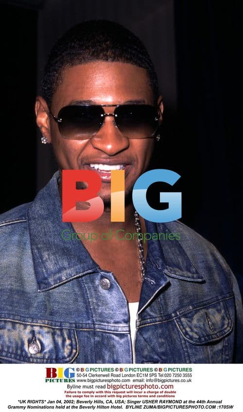 USHER RAYMOND at 44th Grammy Nominations
