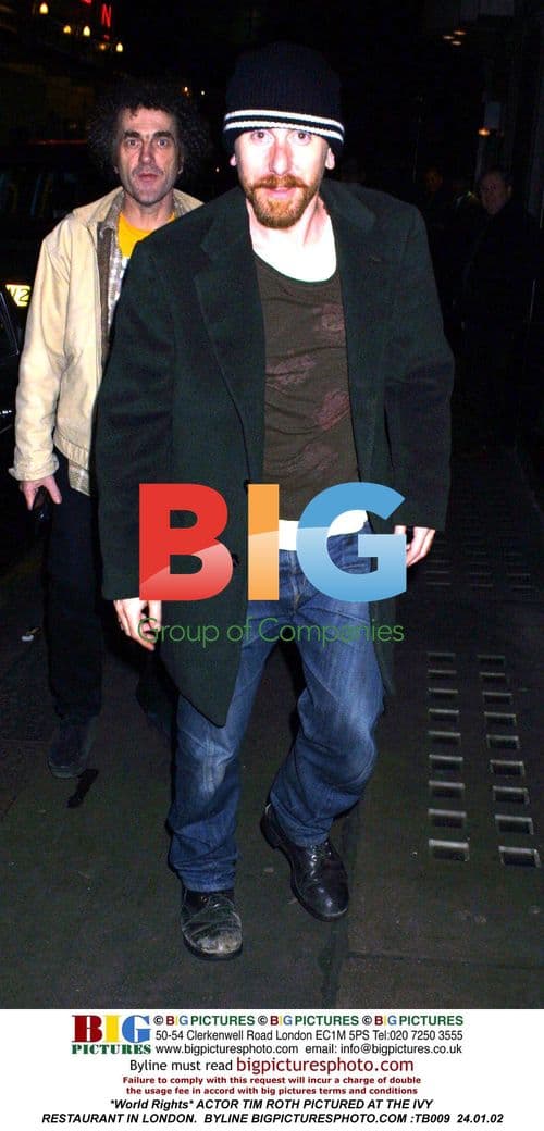 Tim Roth at The Ivy Restaurant in London