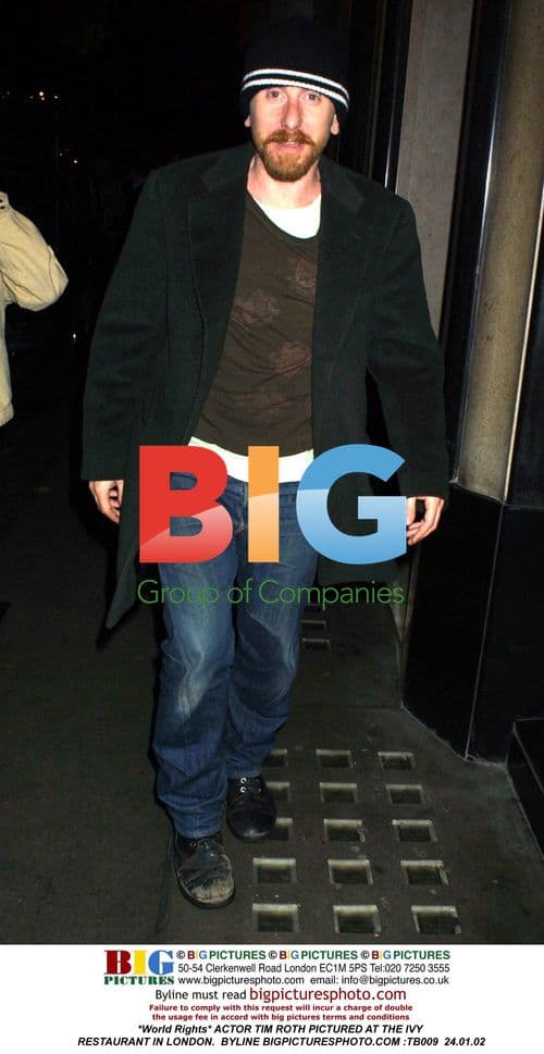 Tim Roth at the Ivy Restaurant in London