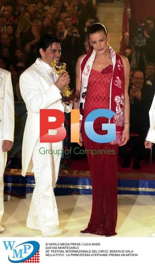 Princess Stephanie Presents Award at Circus Festival