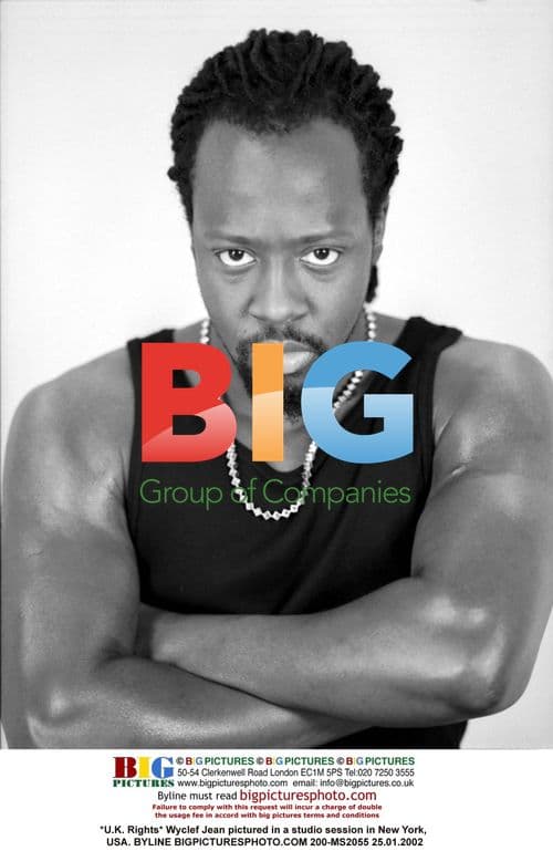 Wyclef Jean in NYC studio session