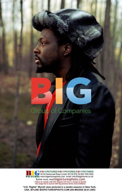 Wyclef Jean in New York studio session