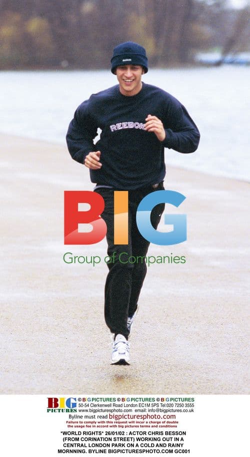 Chris Besson Workout in London Park